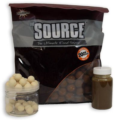 Pack Dynamite Baits 1kg de the source + Pop Up + Booster - Denses | Pacific Pêche