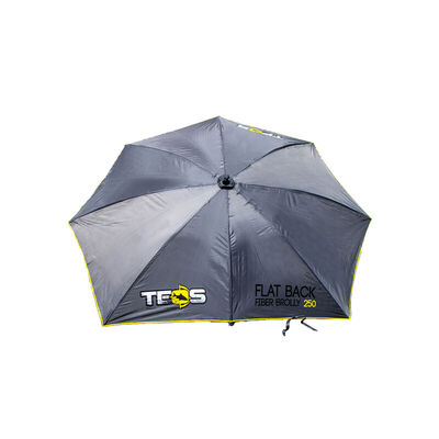 Parapluie Teos Flat Back Fiber Brolly 250 - Parapluies | Pacific Pêche