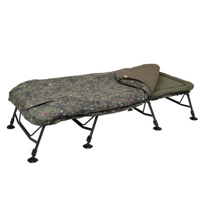 Bedchair Trakker RLX8 Wide Camo Bed System - Bedchairs | Pacific Pêche