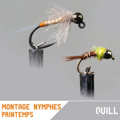 Nymphes Garbolino X2 - printemps / quill - Nymphes | Pacific Pêche