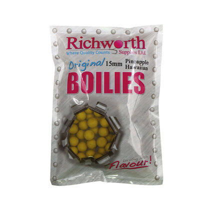 Bouillettes Richworth Pineapple Hawaiian 1kg - Denses | Pacific Pêche