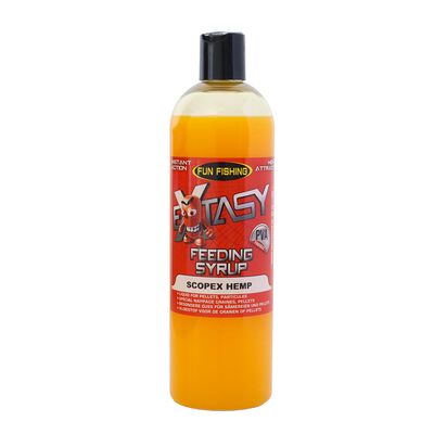 Booster  Fun Fishing Extasy Feeding Syrup Scopex Hemp - Boosters / dips | Pacific Pêche