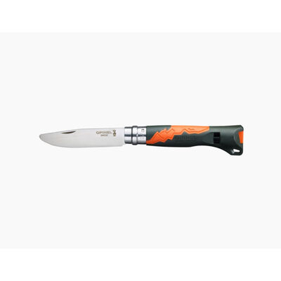Couteau Opinel N°07 Outdoor Junior Kaki Orange - Goodies/Gadgets | Pacific Pêche