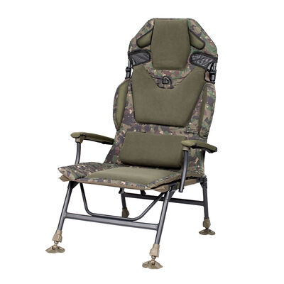 Level Chair Trakker Levelite Camo Longback Chair - Levels Chair | Pacific Pêche