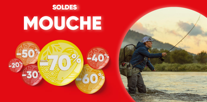 Soldes pêche à la mouche jusqu'à -50%