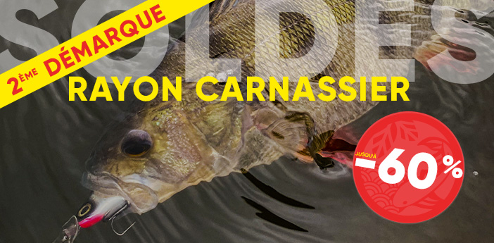 rayon carnassier leurres en soldes