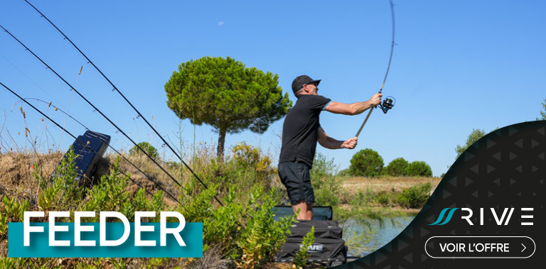 RIVE : Pêche au feeder