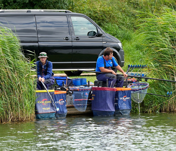 pêche de bordure en carpodrome