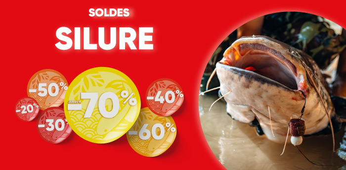 Soldes pêche au silure jusqu'à -60%