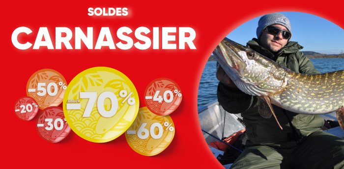 Soldes pêche carnassier jusqu'à -70%